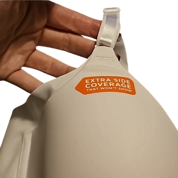 Warners sz 40 D white underwire bra no side effects coverage new with tags WL334 - Picture 9 of 10